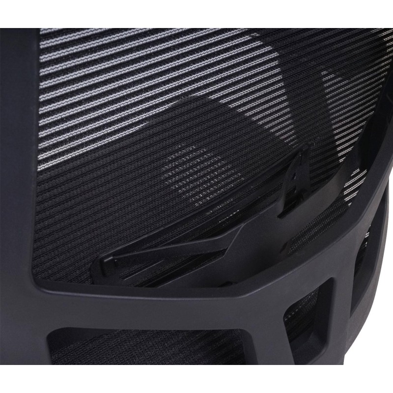 Silla Ergonómica BREND, ajustable, en malla negro