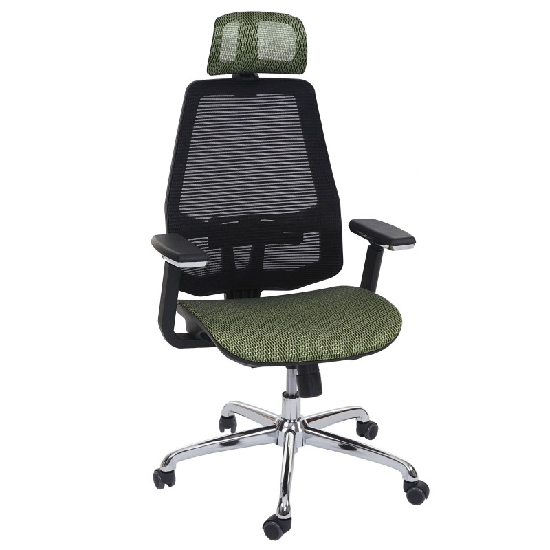 Silla Ergonómica BREND, ajustable, en malla negro