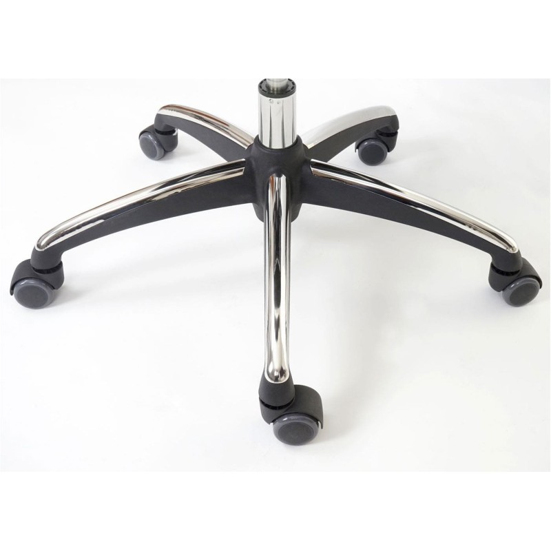 Silla Ergonómica ALAN, ajustable, en malla negro y gris