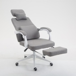 Sillón de Oficina ADRIANO, Reposapiés Extensible, color Negro