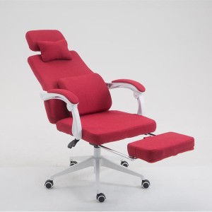 Sillón de Oficina ADRIANO, Reposapiés Extensible, color Negro