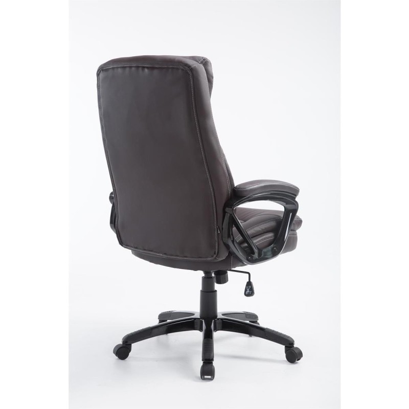 Sillón de Oficina TOMPA, Resistente hasta 150 kg, Gran acolchado, color Negro