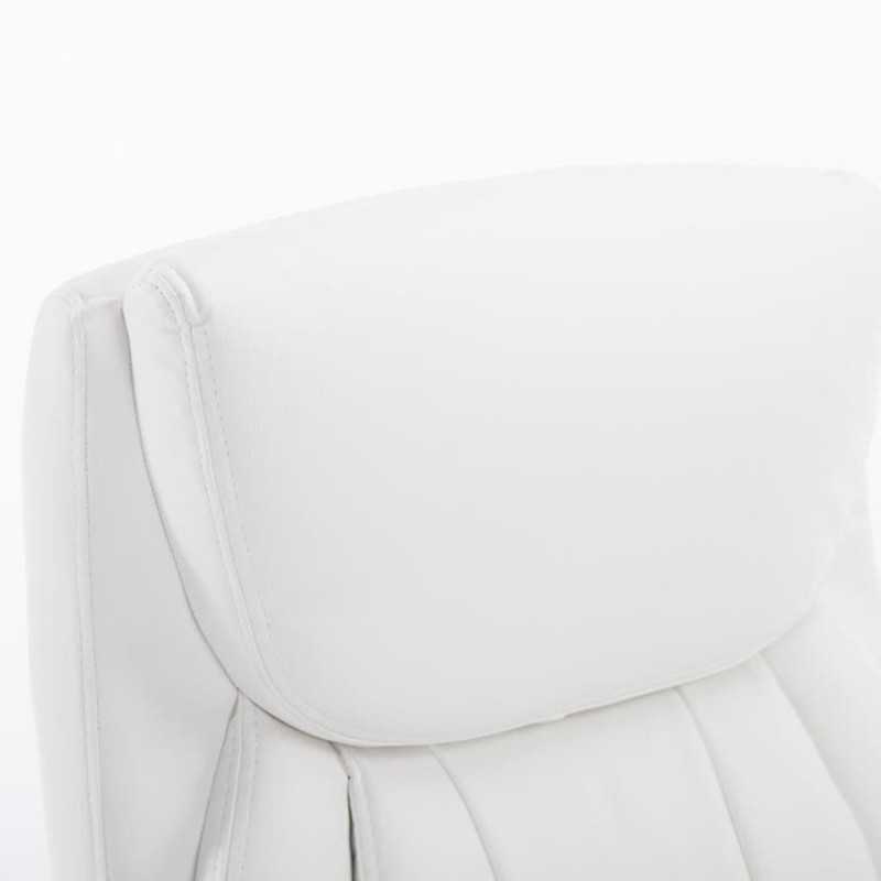 Sillón de Oficina TOMPA, Resistente hasta 150 kg, Gran acolchado, color Negro