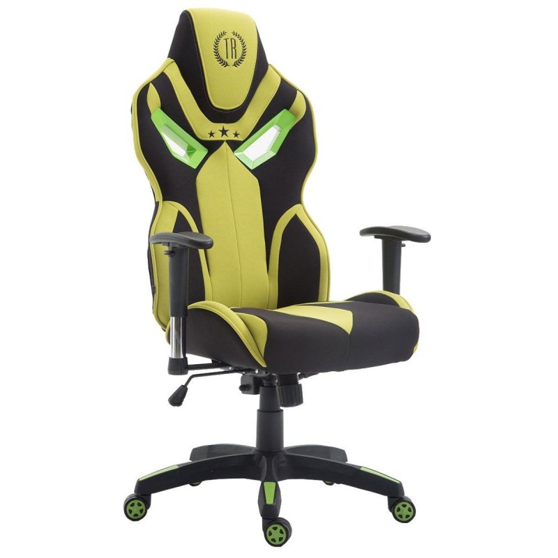 Silla Gaming HAMIL en tela color negro
