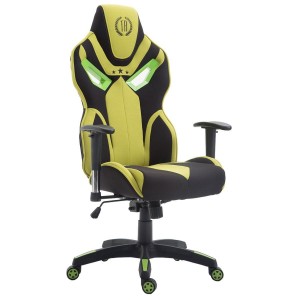 Silla Gaming HAMIL en tela color negro