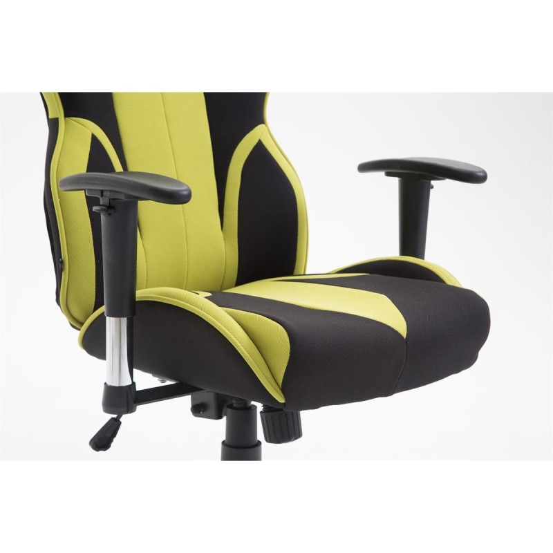 Silla Gaming HAMIL en tela color negro