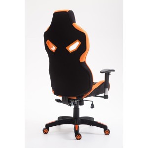 Silla Gaming HAMIL en tela color negro