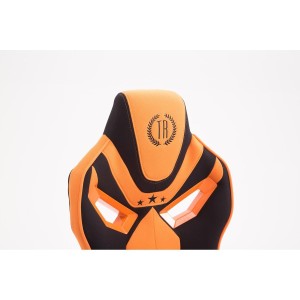 Silla Gaming HAMIL en tela color negro