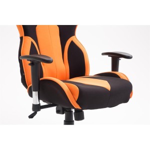 Silla Gaming HAMIL en tela color negro