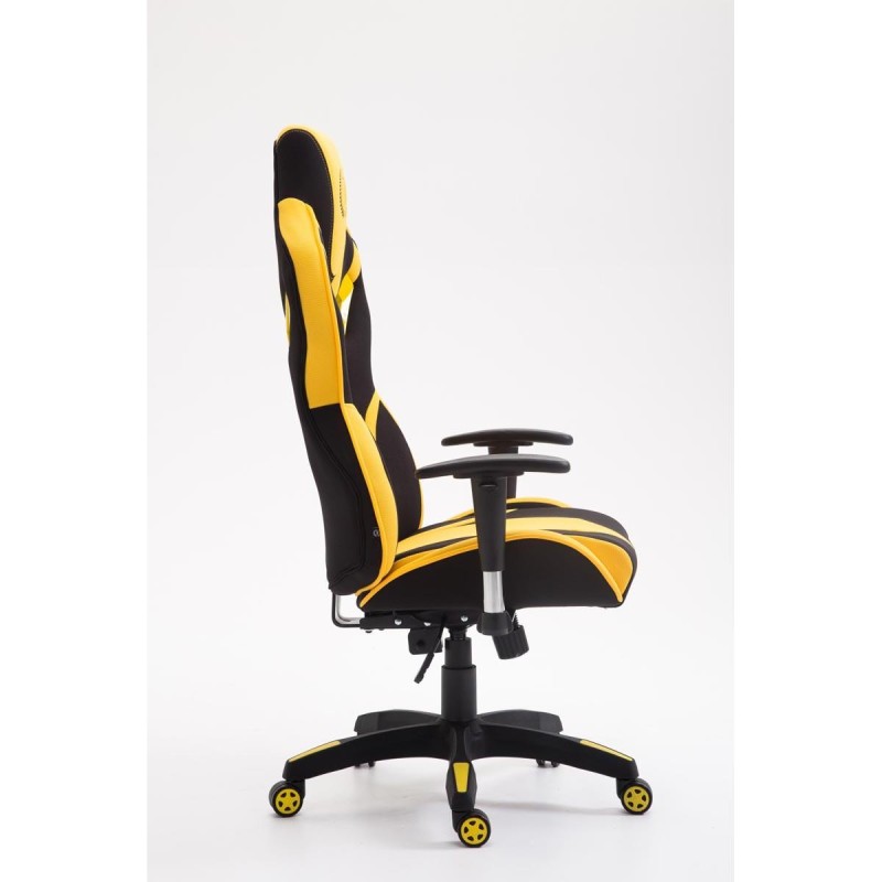 Silla Gaming HAMIL en tela color negro