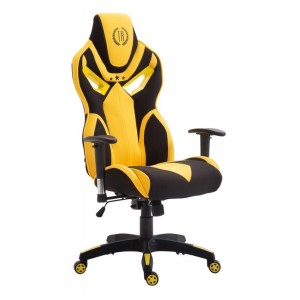 Silla Gaming HAMIL en tela color negro