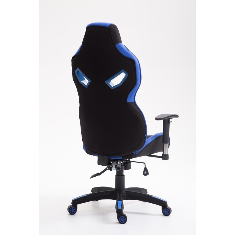 Silla Gaming HAMIL en tela color negro