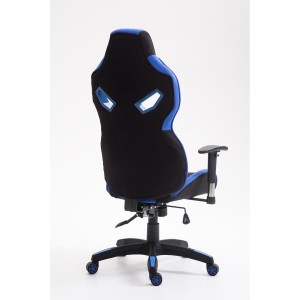 Silla Gaming HAMIL en tela color negro