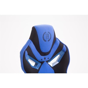 Silla Gaming HAMIL en tela color negro