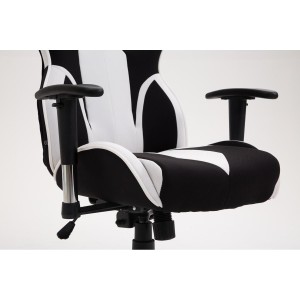 Silla Gaming HAMIL en tela color negro