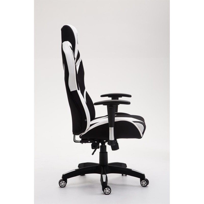 Silla Gaming HAMIL en tela color negro