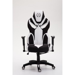 Silla Gaming HAMIL en tela color negro