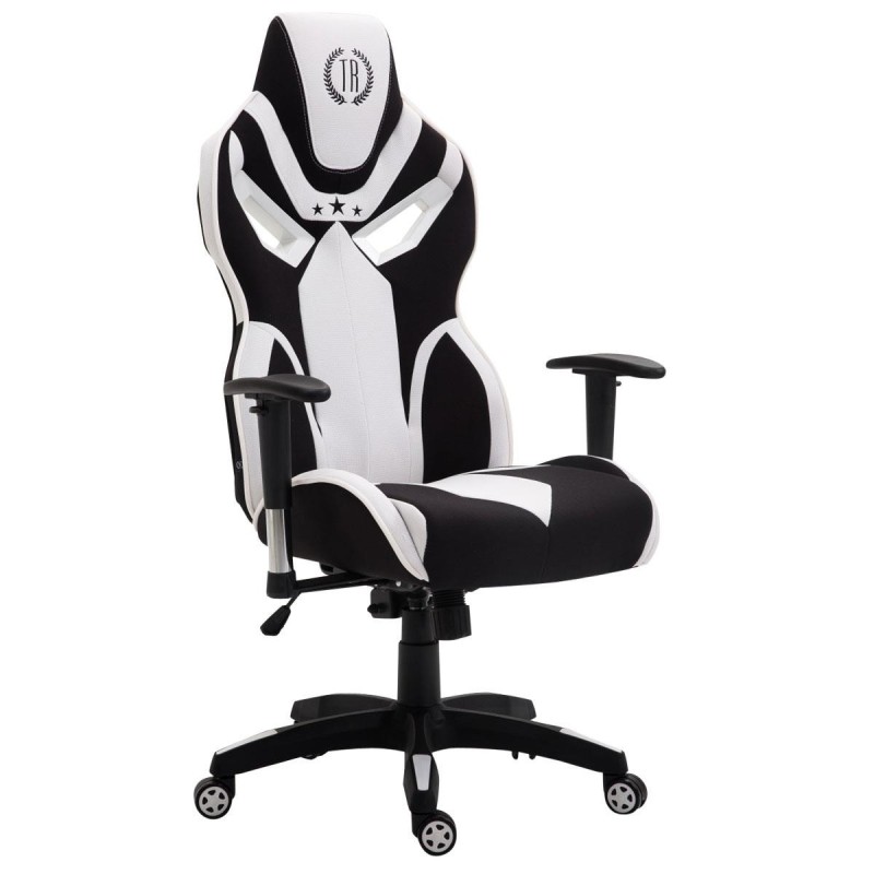 Silla Gaming HAMIL en tela color negro