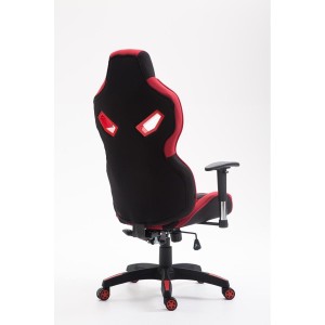 Silla Gaming HAMIL en tela color negro