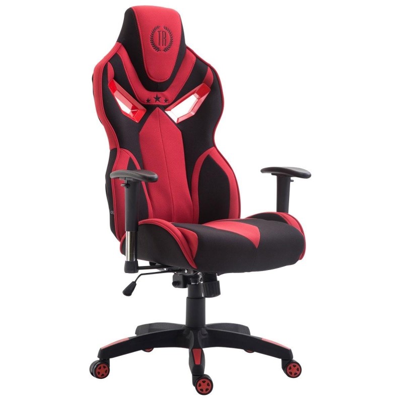 Silla Gaming HAMIL en tela color negro