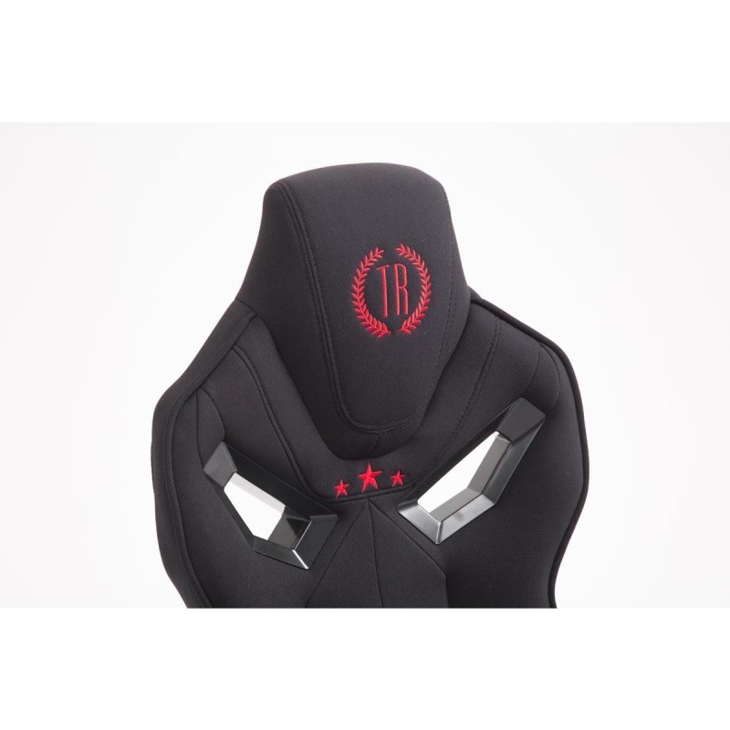 Silla Gaming HAMIL en tela color negro