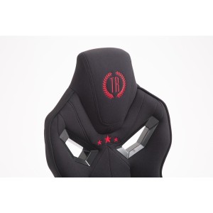 Silla Gaming HAMIL en tela color negro