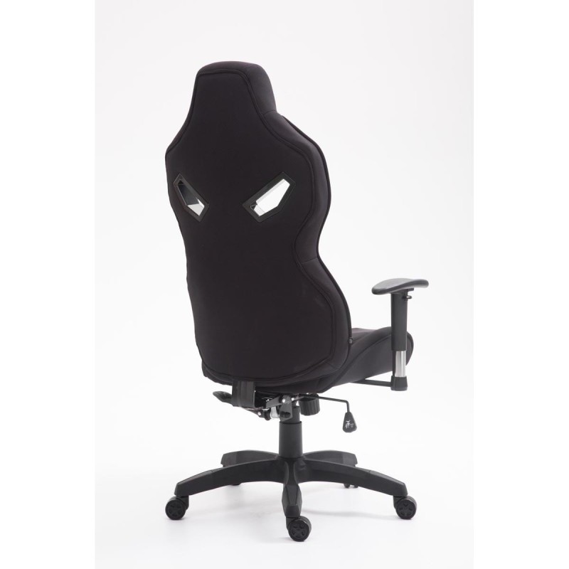 Silla Gaming HAMIL en tela color negro
