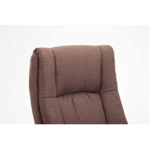 Silla de oficina NINA, diseño resistente, en tela, color negro