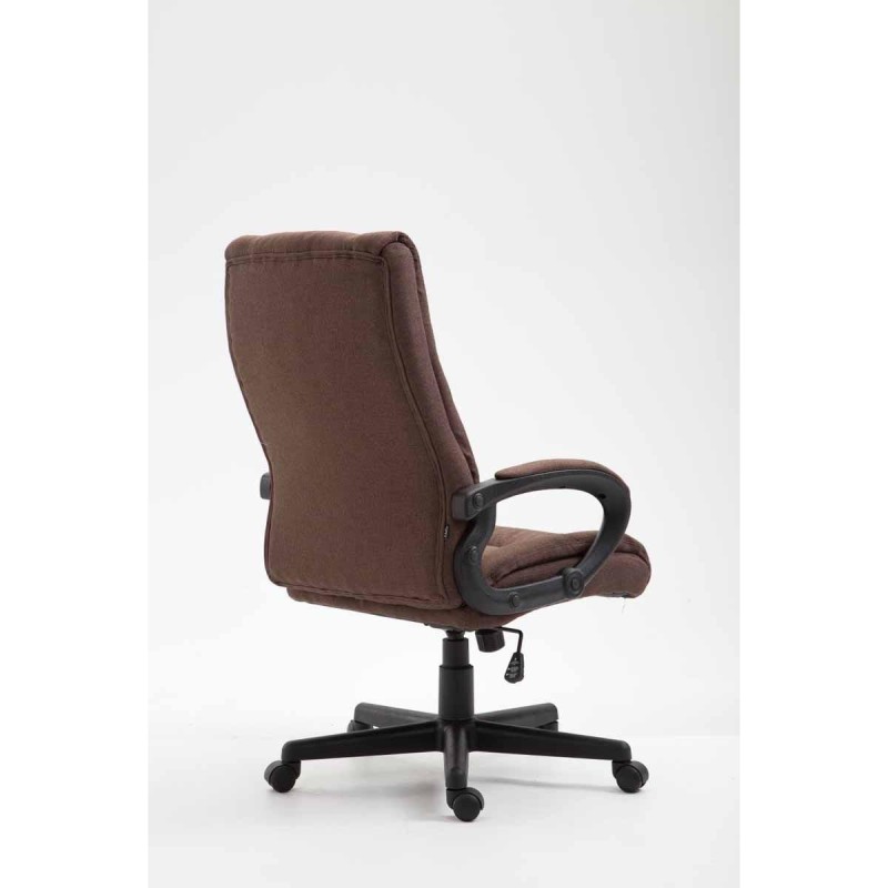 Silla de oficina NINA, diseño resistente, en tela, color negro