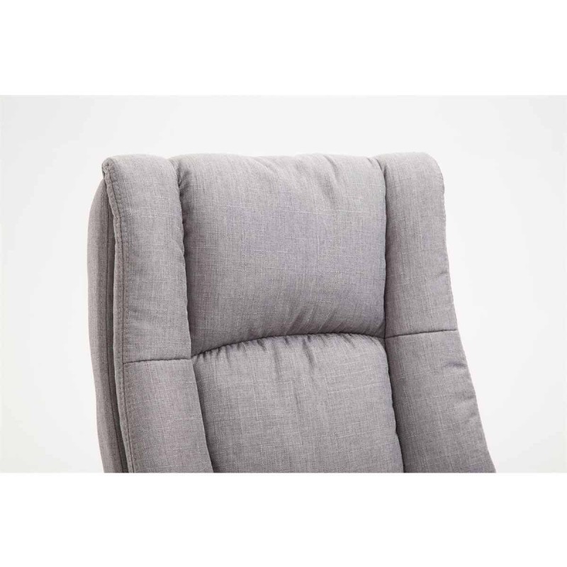 Silla de oficina NINA, diseño resistente, en tela, color negro