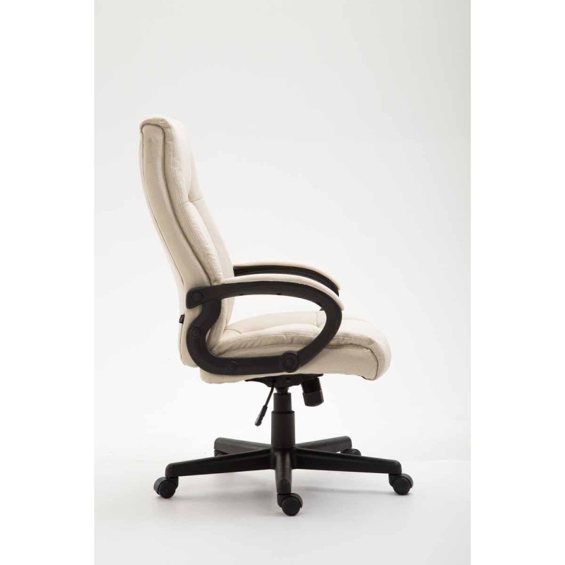 Silla de oficina NINA, diseño resistente, en tela, color negro