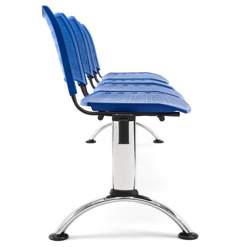 Bancada 4 asientos ELVA, negro