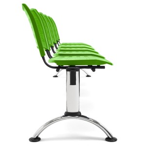 Bancada 5 asientos ELVA, negro