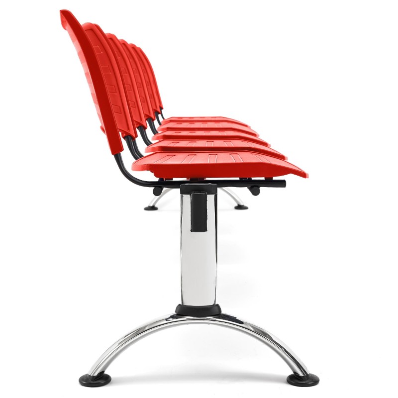 Bancada 5 asientos ELVA, negro