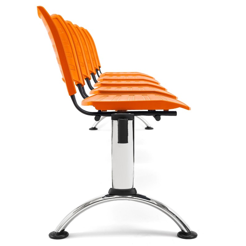 Bancada 5 asientos ELVA, negro