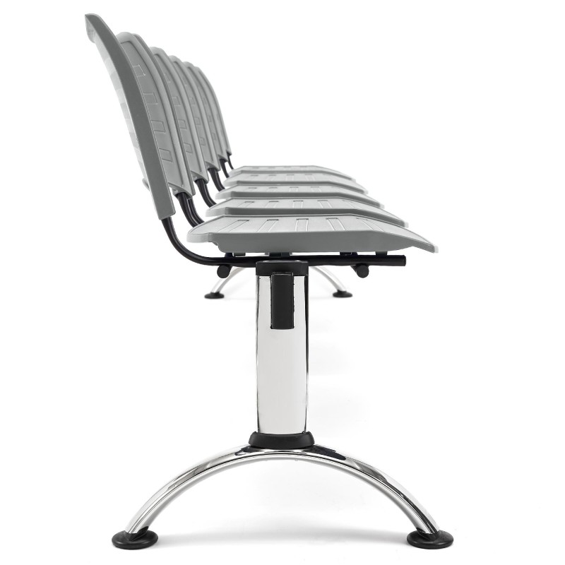 Bancada 5 asientos ELVA, negro