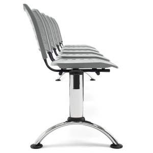 Bancada 5 asientos ELVA, negro