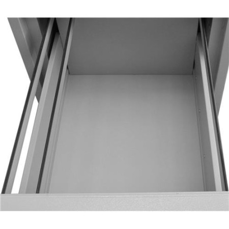 Archivador Ignífugo BODIL 4 CAJONES, 157x55x75cm, acero gris