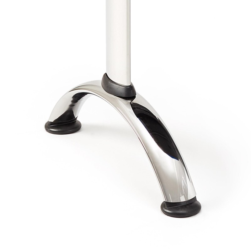 Bancada para recepción 2 asientos y mesa MOBY PIEL, negro