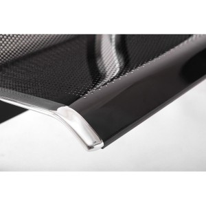 Bancada 2 asientos AUREA, en metal negro