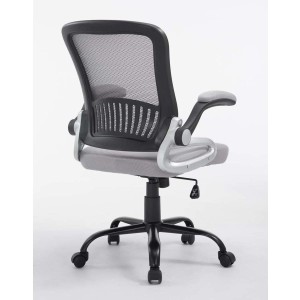 Silla de oficina COPERNICO en malla transpirable color negro