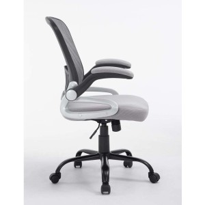 Silla de oficina COPERNICO en malla transpirable color negro