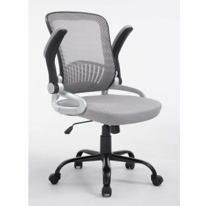 Silla de oficina COPERNICO en malla transpirable color negro