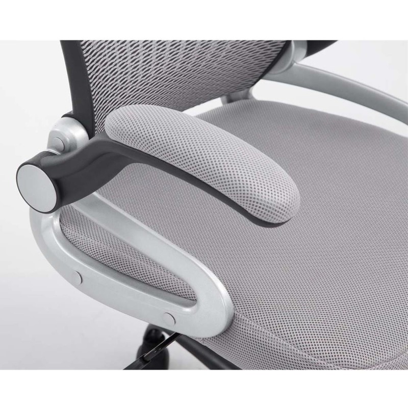 Silla de oficina COPERNICO en malla transpirable color negro