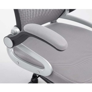 Silla de oficina COPERNICO en malla transpirable color negro