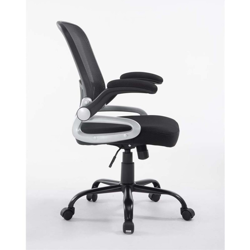 Silla de oficina COPERNICO en malla transpirable color negro