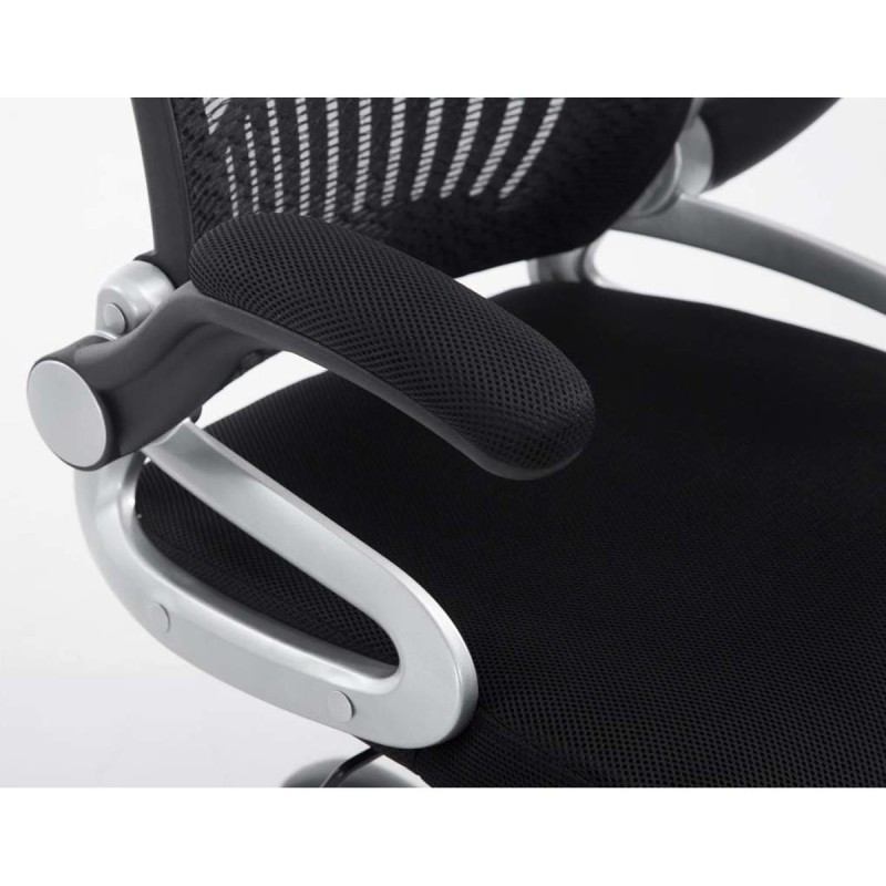 Silla de oficina COPERNICO en malla transpirable color negro