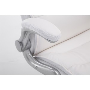 Sillón de oficina CRISTIANO, Gran Acolchado, Mecanismo Basculante, Uso diario 8h, En Negro