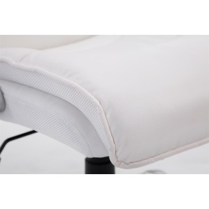 Sillón de oficina CRISTIANO, Gran Acolchado, Mecanismo Basculante, Uso diario 8h, En Negro