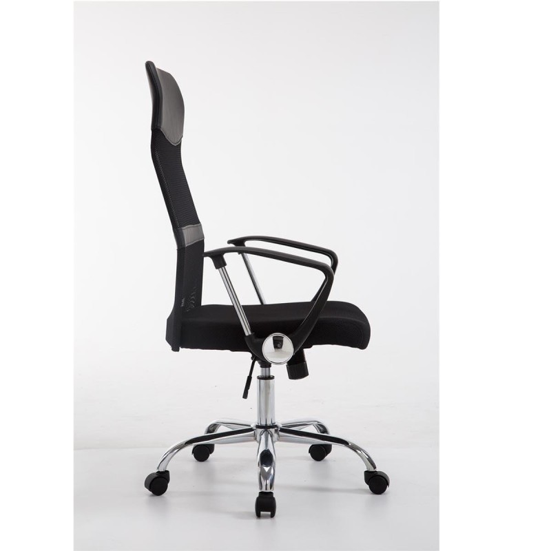 Silla de Oficina ASPEN XL, Malla Transpirable, Asiento acolchado, Hasta 150 Kg, Color Rojo